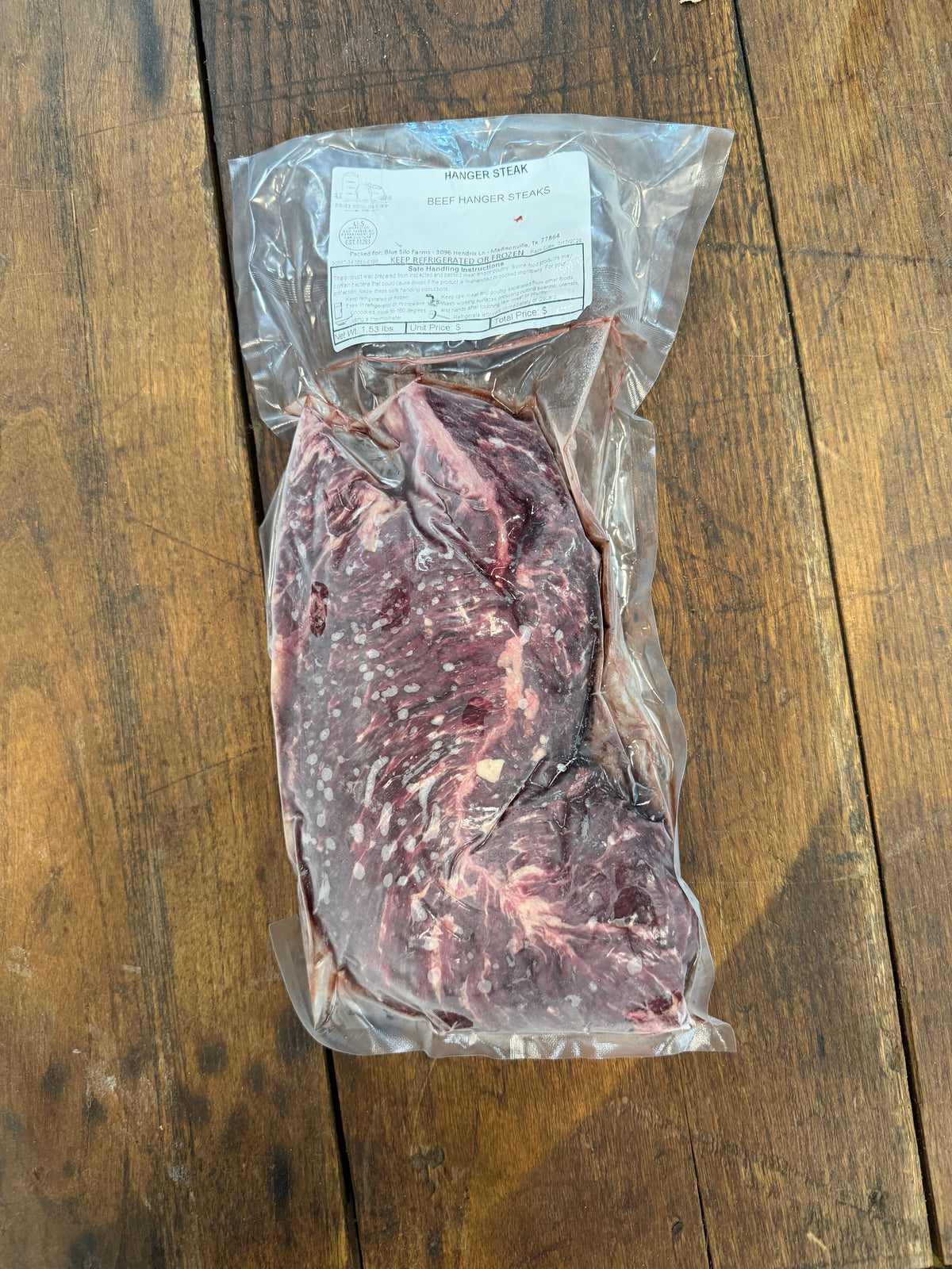 Angus/wagyu Hanger Steaks